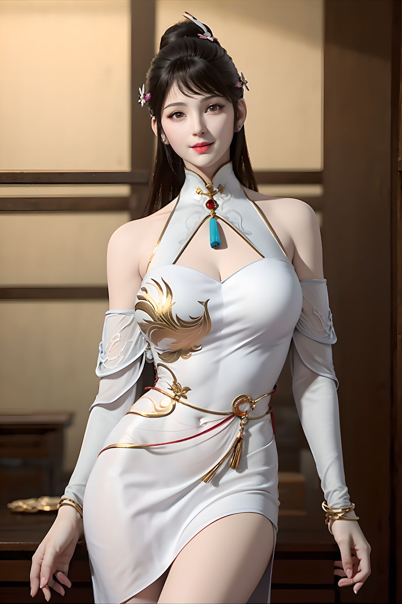 [AI Generated] Evil God Lan Xueruo Original Skin